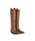 Ganni Knee-High Embroidered Western Boots, side view