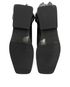 Ganni Square-toe Faded Leather Over The Knee Boots, top view