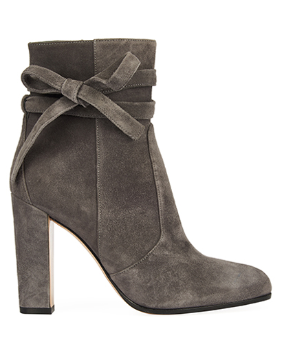 Gianvito Rossi Tie Ankle Boots, front view