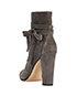 Gianvito Rossi Tie Ankle Boots, back view