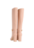 Gianvito Rossi Knee High Buckle Boots, back view