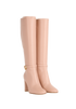 Gianvito Rossi Knee High Buckle Boots, side view