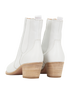 Gianvito Rossi Ankle Boots, &pound;180, Shoes, White, Leather, Back view