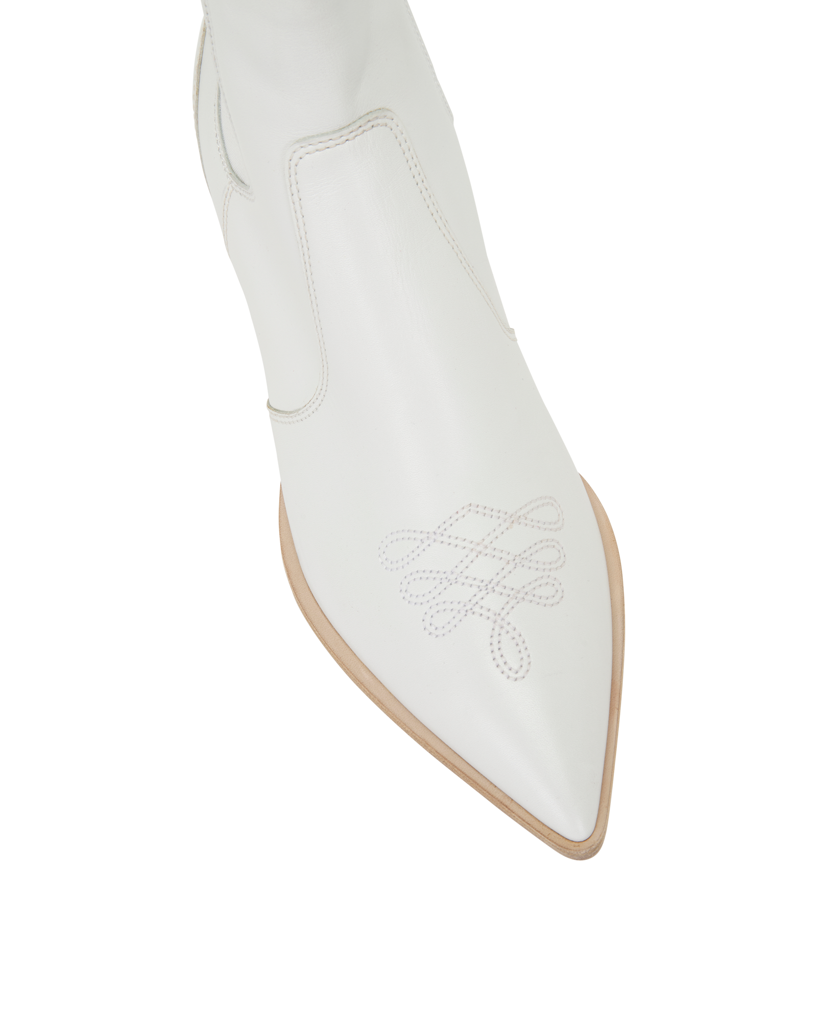Gianvito Rossi Ankle Boots, &pound;180, Shoes, White, Leather, Other view