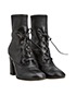 Gianvito Rossi Lace Up Ankle Boots, side view