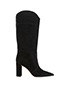 Gianvito Rossi Midcalf Western Inspired Boots, front view
