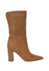 Gianvito Rossi Piper Boots, &pound;180, Shoes, Brown, Leather, Front view