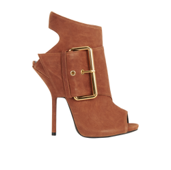 Giuseppe Zanotti Ankle Boot, Leather, Brown, MII, Sz 5.5, 3*