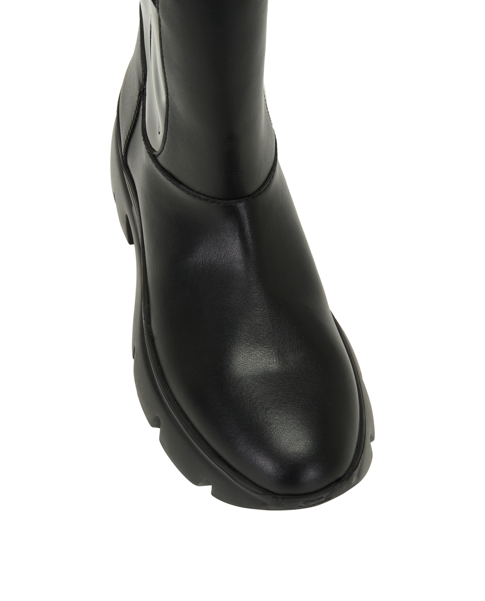 Giuseppe Zanotti Apocalypse Riot Boots, &pound;110, Shoes, Black, Leather/PVC, Other view