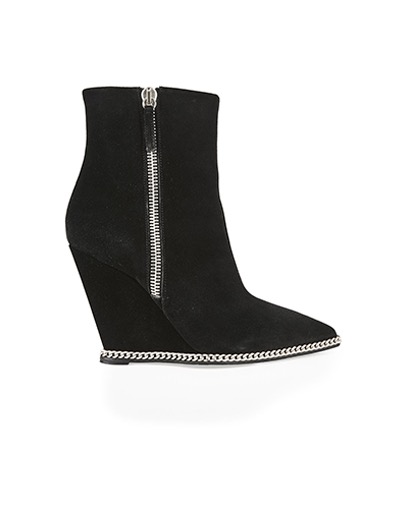 Giuseppe Zanotti Wedge Chain Detail Boots, front view