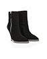 Giuseppe Zanotti Wedge Chain Detail Boots, side view