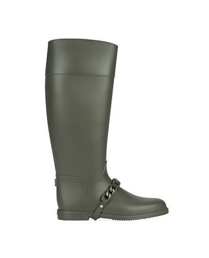 Givenchy Era Chain Wellington Boots, front view