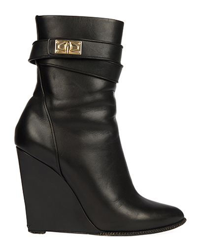 Givenchy Shark Tooth Wedge Boots, front view