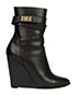 Givenchy Shark Tooth Wedge Boots, front view