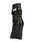 Givenchy Shark Tooth Wedge Boots, back view