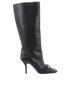 Givenchy Woven Knee High Boots, front view