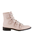 Givenchy Buckle Biker Boots, front view