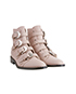 Givenchy Buckle Biker Boots, side view