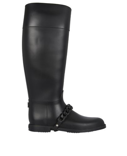Givenchy Eva Chain Rain Boots, front view