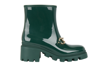 Gucci Horsebit Rain Boots - Size UK7, front view