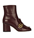 Gucci Marmont Ankle Boots, front view