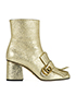 Gucci Marmont GG Ankle Boots, front view