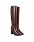 Gucci Double GG Knee High Boots, side view
