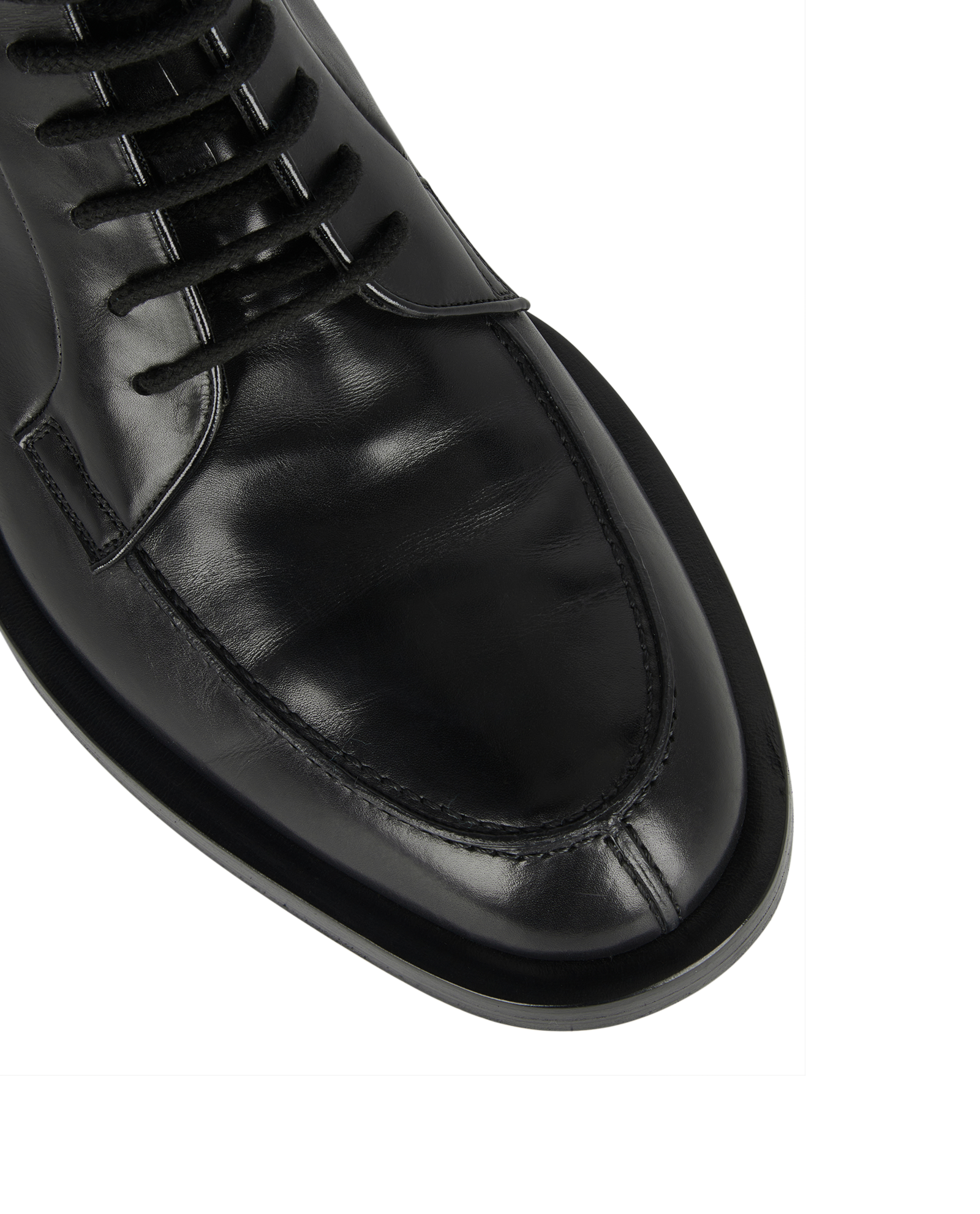 Gucci Vintage Lace Up Ankle Boots, &pound;240, Shoes, Black, Leather, Other view