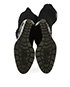 Gucci Wedge GG Logo Sock Boots, top view