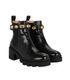 Gucci Crystal Belt Ankle Boots, side view