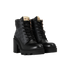 Gucci Monogram Heeled Boots, side view
