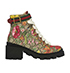 Gucci GG Supreme Ankle Boots, front view