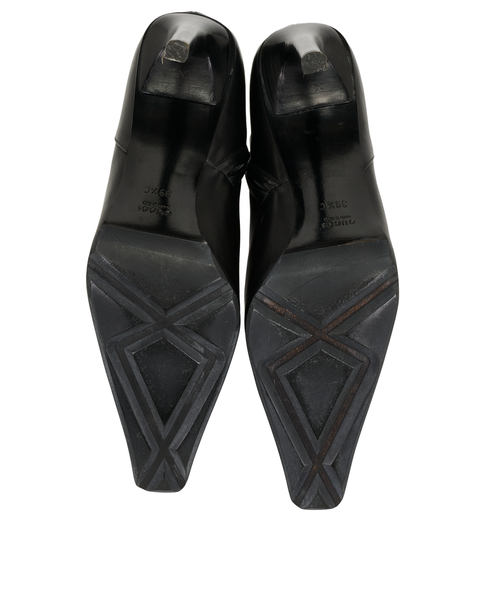 Gucci 2002 Vintage Boots, &pound;195, Shoes, Black, Leather, Top view