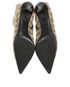 Gucci Monogram Kitten Heel Booties, top view