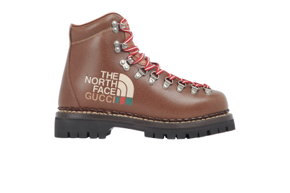 Gucci X North Face Hiking Boots, front view