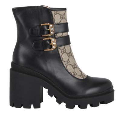 Gucci GG Supreme Boots, front view