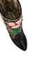 Gucci Flower Intarsia Boots, other view