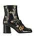 Gucci Marmont Bee/Star Boots, front view