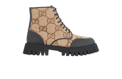 Gucci GG Combat Boots, front view