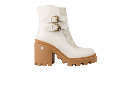 Gucci GG Supreme Kensington Boots, front view