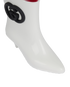 Gucci Interlocking G Kitten Heel Boots, &pound;350, Shoes, Black/White, Rubber, Other view