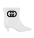 Gucci Interlocking G Kitten Heel Boots, front view