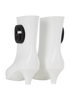 Gucci Interlocking G Kitten Heel Boots, back view