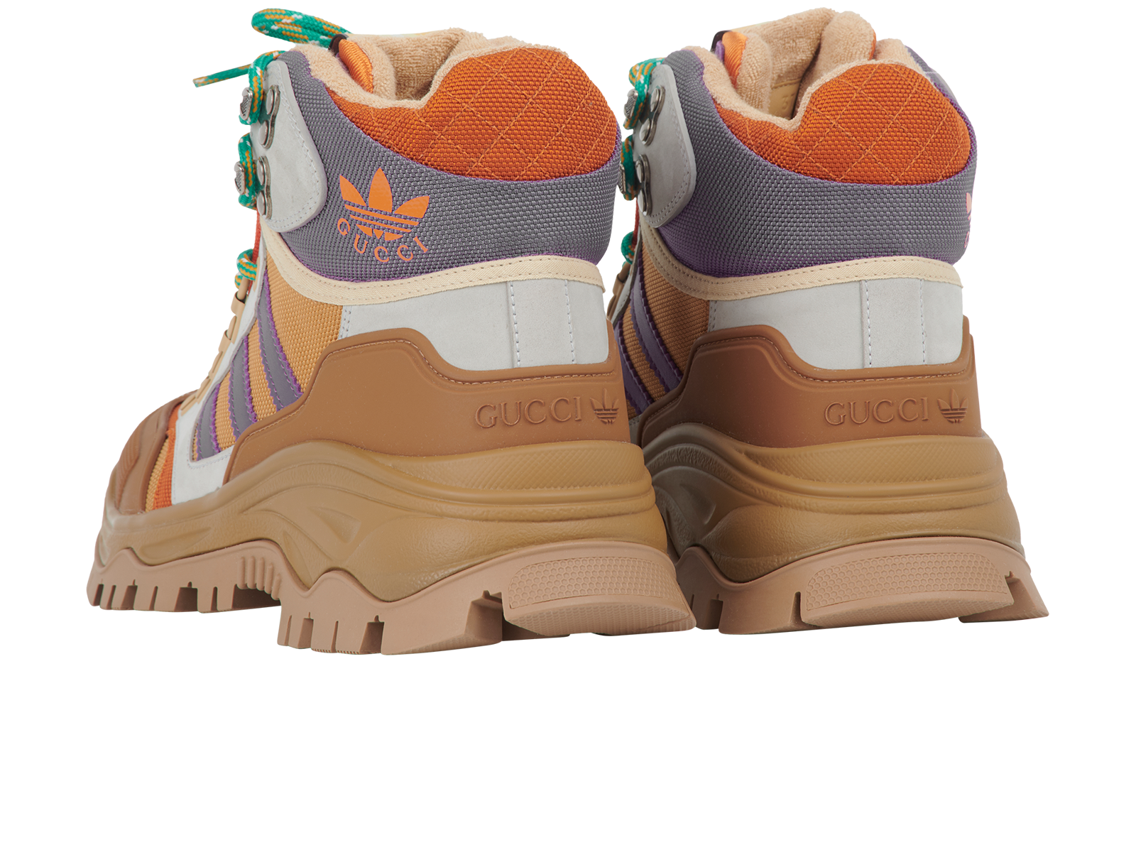 Gucci X Adidas, hiking boots size 9, made in Italy Adidas X Gucci Technical Apres Ski Lace Up Boots size 7  main image 2