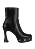 Gucci GG Platform Boots, £375, Shoes, Black, Leather, Front view