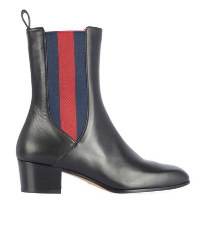 Gucci Karen Lifford Chelsea Boots, front view