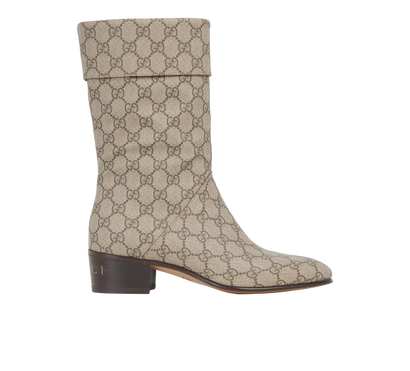 Gucci GG Supreme Heeled Boot, Boots - Designer Exchange | Buy Sell Exchange