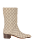 Gucci Monogram Boots, front view