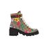 Gucci GG Supreme Flora Ankle Boots, front view