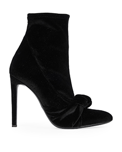 Giuseppe Zanotti Sock Ankle Boots, Velvet, Black, UK 6